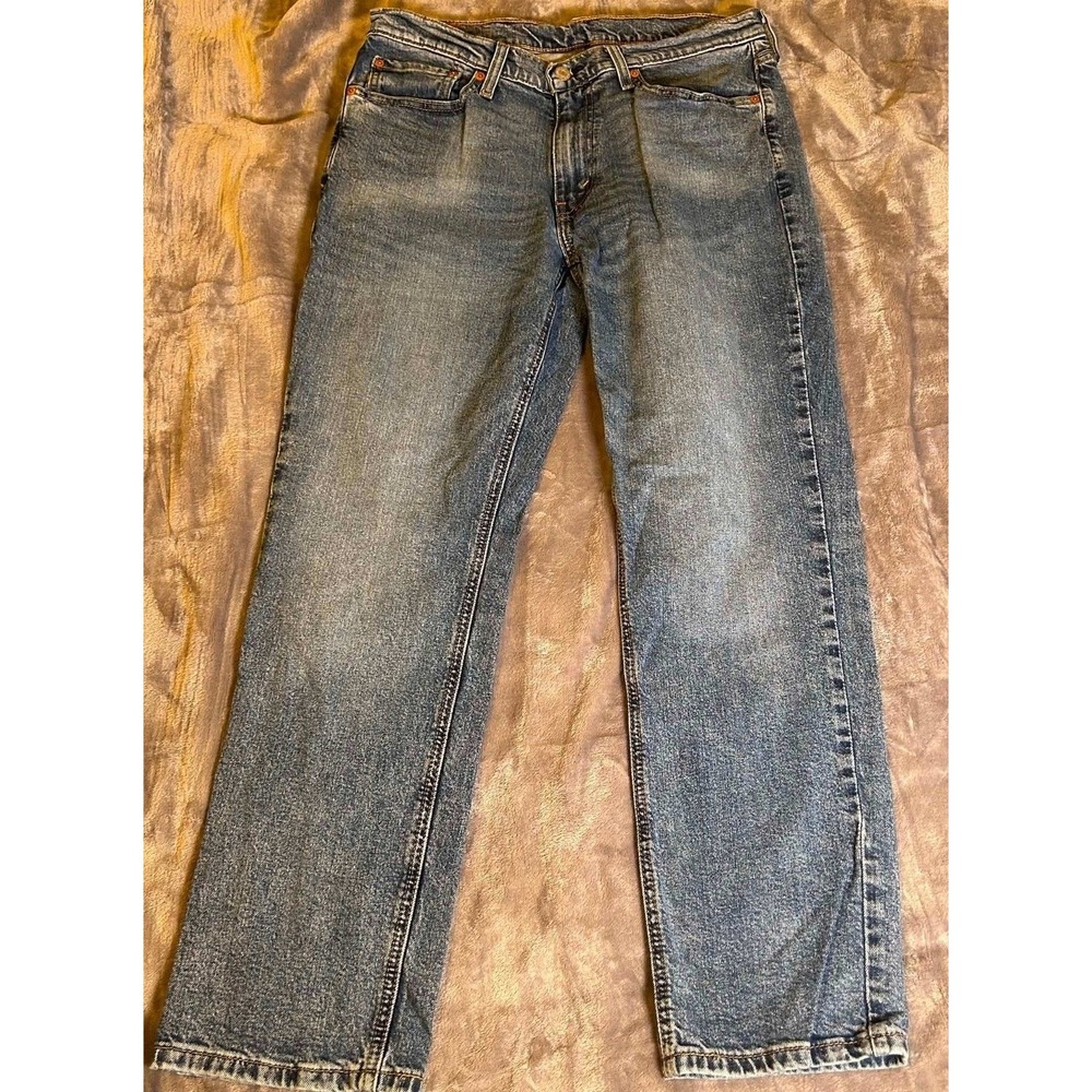 Levis 541 Athletic Taper Jeans Mens 32x30 Medium Wash Blue Denim 18181-0550